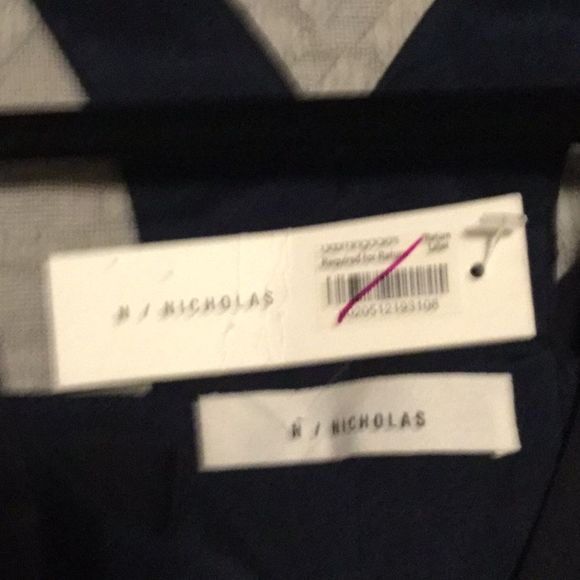 Ponti Halter Dress  Asymmetrical Hem N NICHOLAS - Picture 6 of 8